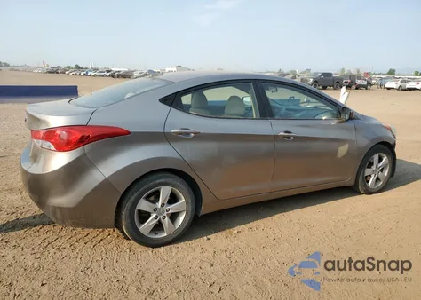 2013 Hyundai Elantra Gls z USA, uszkodzony, nr VIN 5NPDH4AE2DH348497